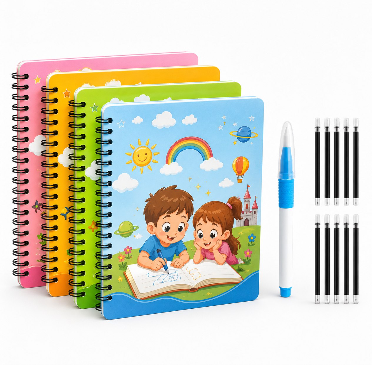 Aprender a escribir nunca fue tan fácil — Kit Mágico de Caligrafía Reutilizable