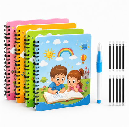 Aprender a escribir nunca fue tan fácil — Kit Mágico de Caligrafía Reutilizable