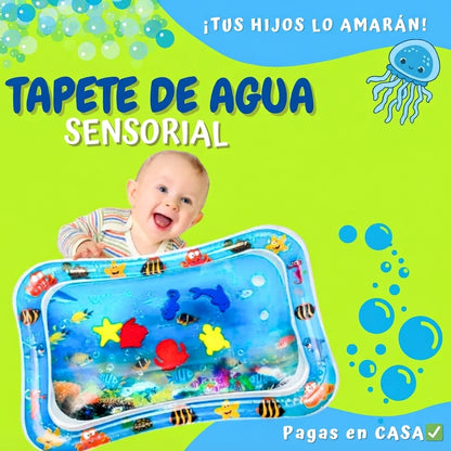 Tapete de Agua Sensorial para Bebés