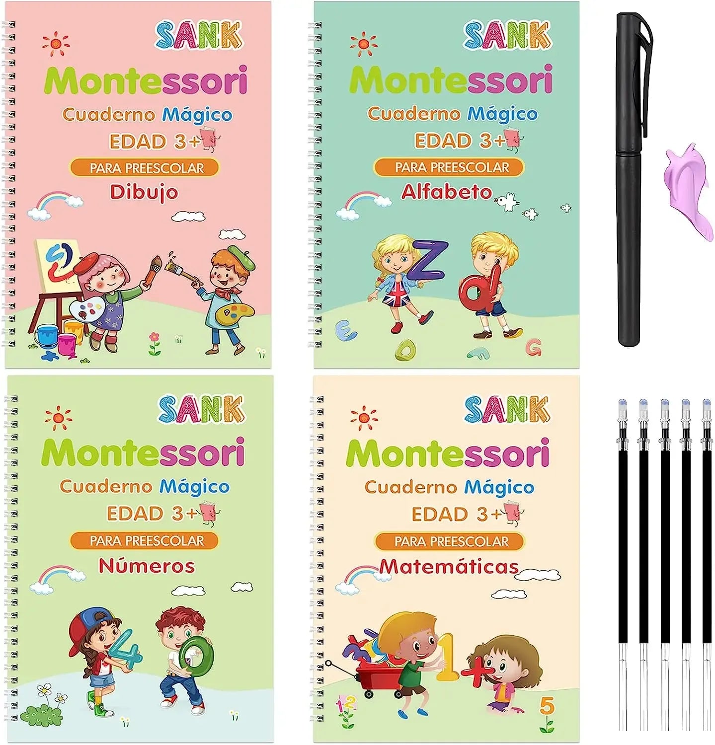 Aprender a escribir nunca fue tan fácil — Kit Mágico de Caligrafía Reutilizable
